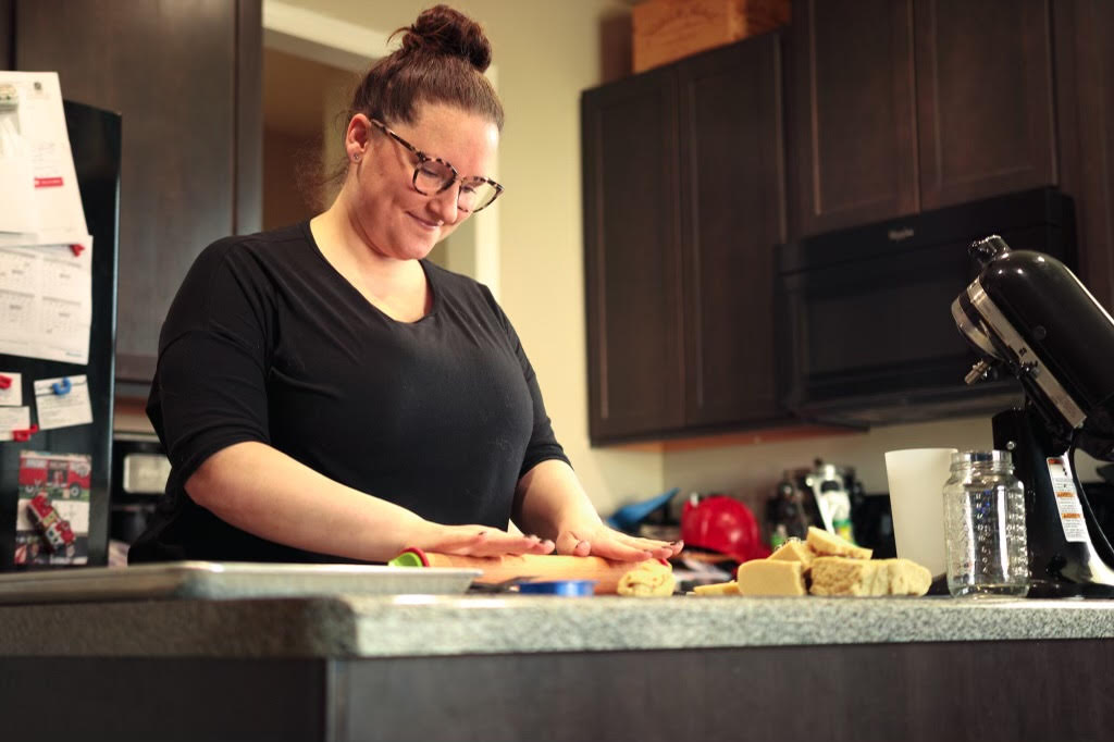 Cassandra Hamilton was one of millions of Americans who lost her job due to the pandemic. Her baking hobby became the career that now supports her family. Photo: Christina White/Provided